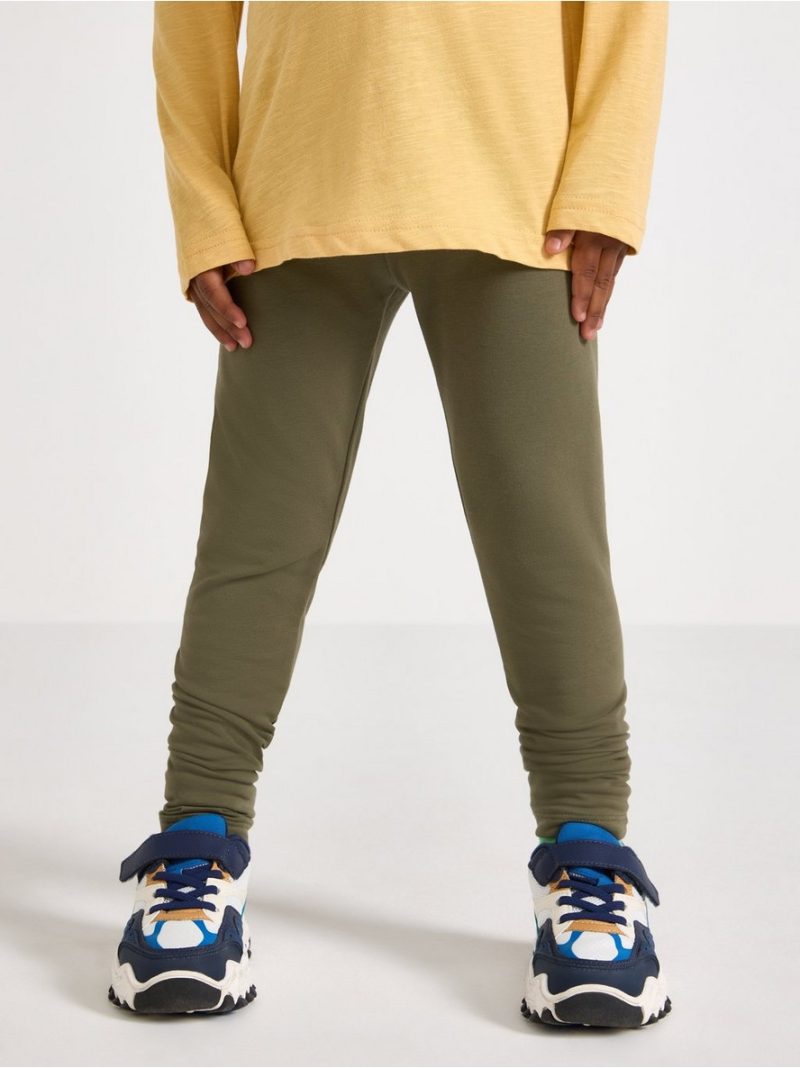 Leggings with brushed inside - 3002472-6876