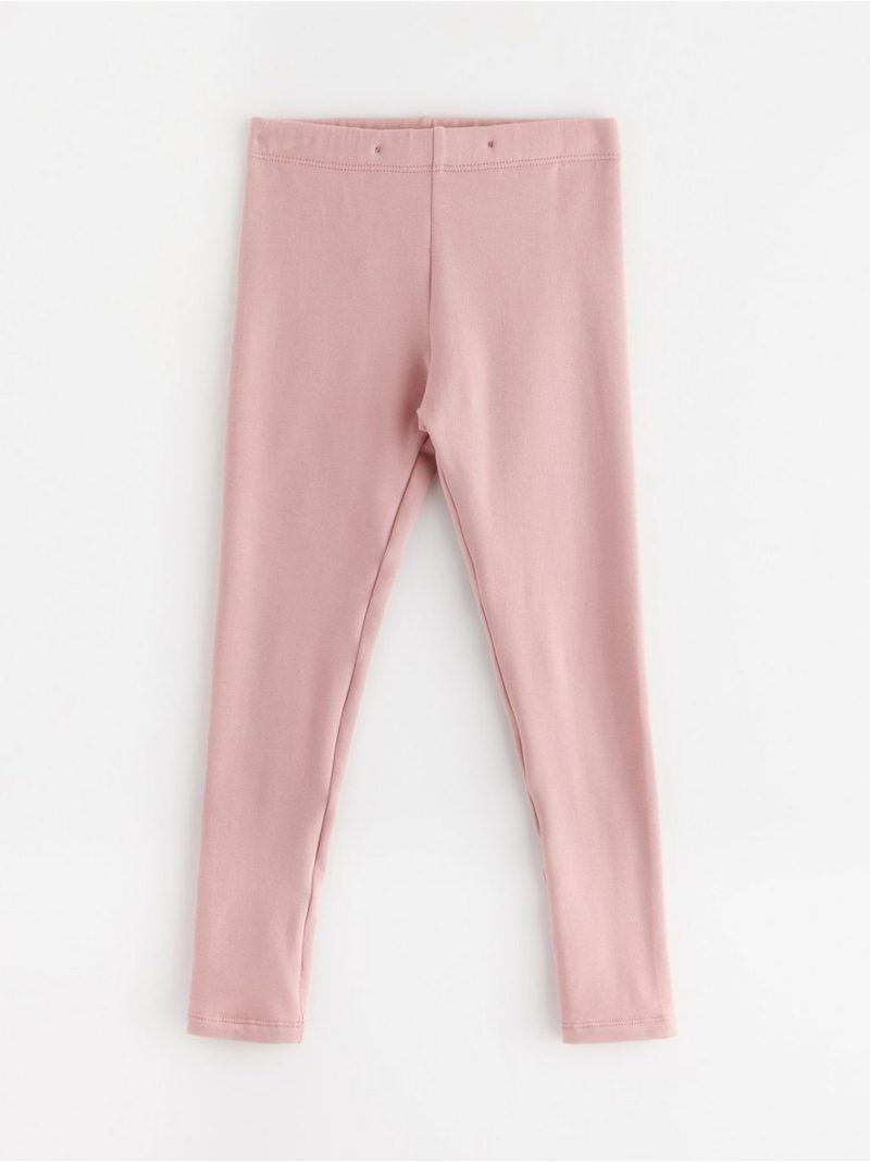 Leggings with brushed inside - 3002472-7351