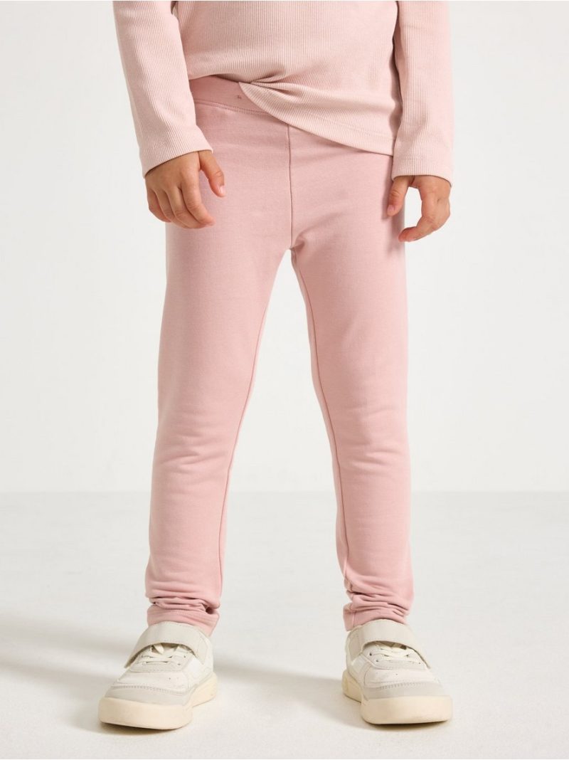 Leggings with brushed inside - 3002472-7351