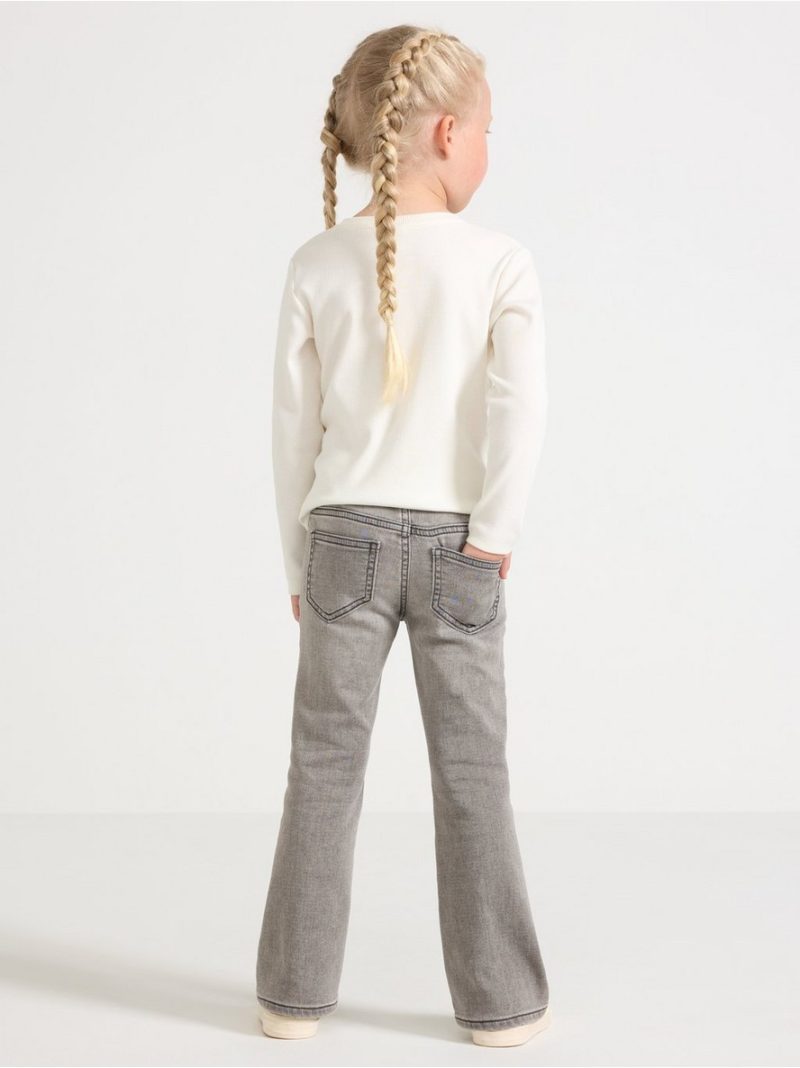 FREJA Flared leg  jeans in denim jersey - 3002529-111