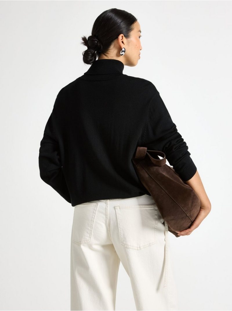 Roll neck jumper in merino wool - 3002571-80