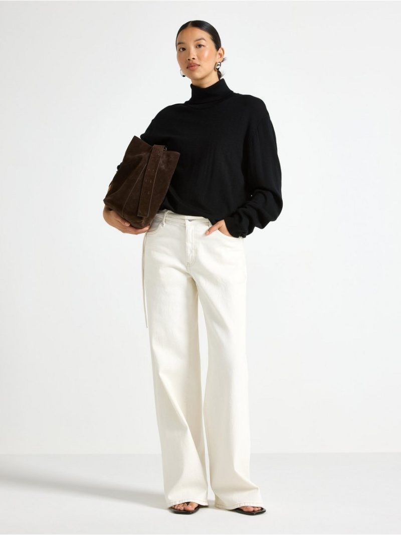 Roll neck jumper in merino wool - 3002571-80