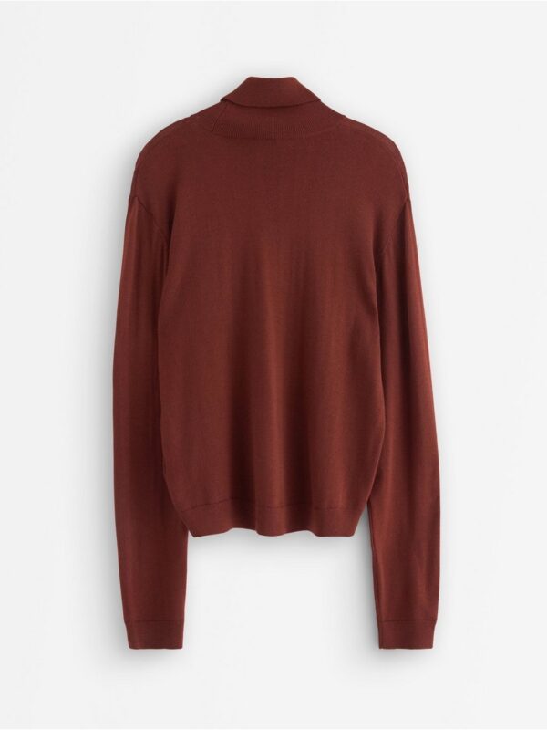 Roll neck jumper in merino wool - 3002571-9701