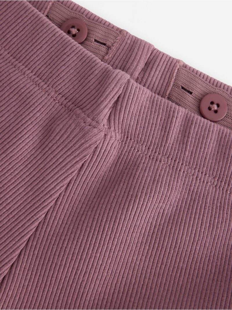 Ribbed flared leggings - 3004044-9438