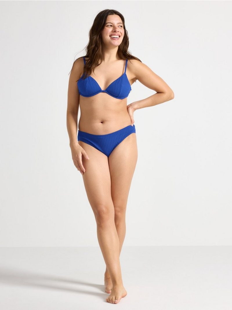 Unpadded bikini bra with underwire - 3004191-6838