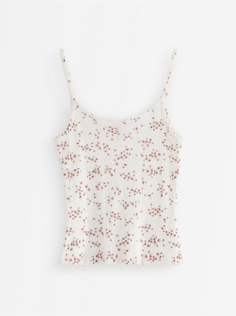 Pyjama top in pointelle - 3004226-7723