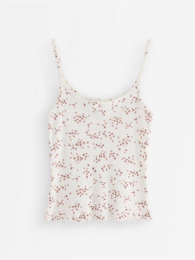 Pyjama top in pointelle - 3004226-7723