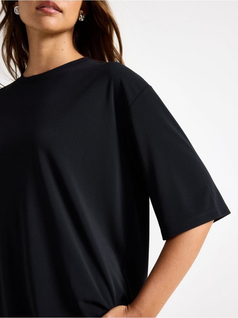 Short-sleeved oversized top - 3004292-80