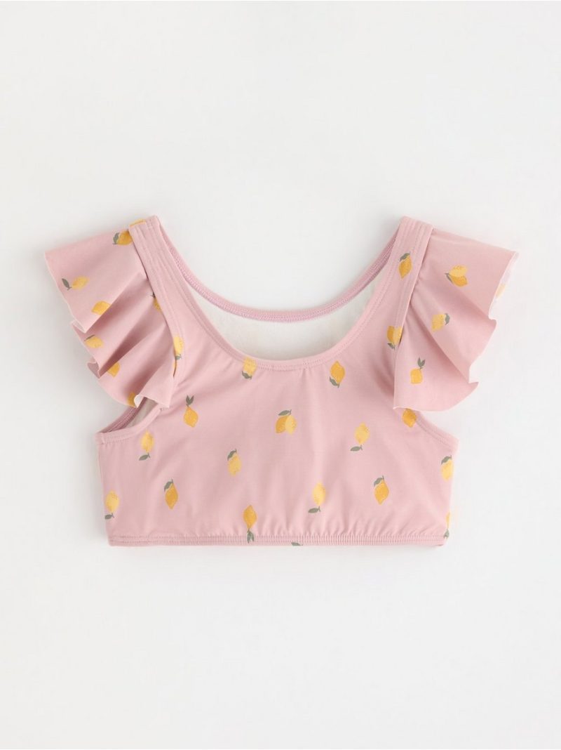 Bikini top with frills - 3004323-7736