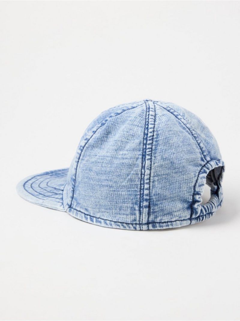 Cap in denim jersey - 3004348-766