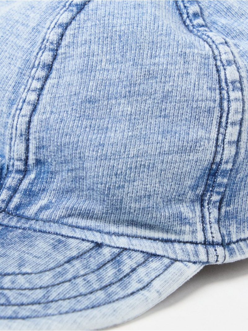 Cap in denim jersey - 3004348-766