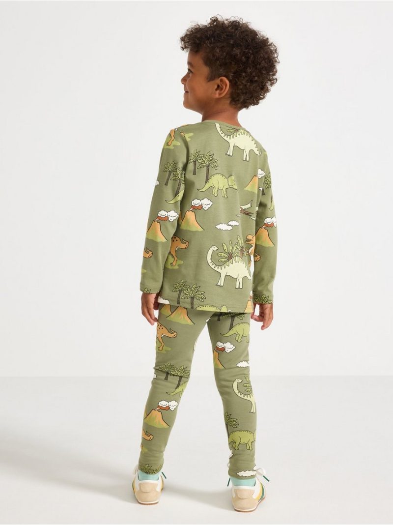 Leggings with brushed inside - 3004423-9300