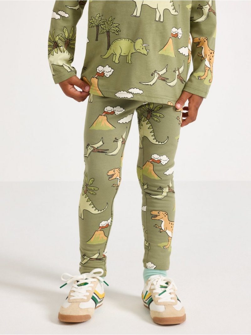 Leggings with brushed inside - 3004423-9300