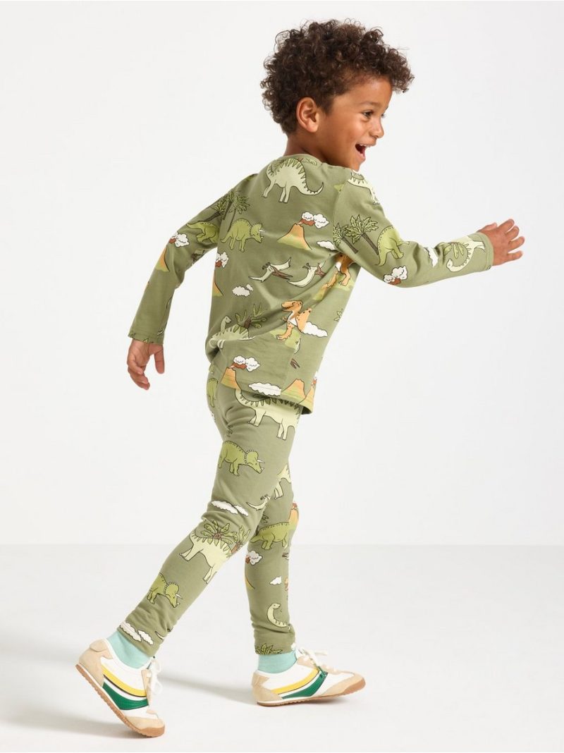 Leggings with brushed inside - 3004423-9300