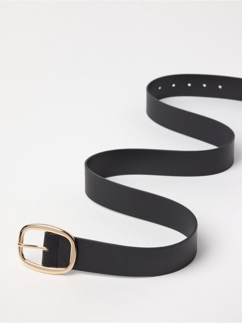 Wide belt in imitation leather - 3004472-80