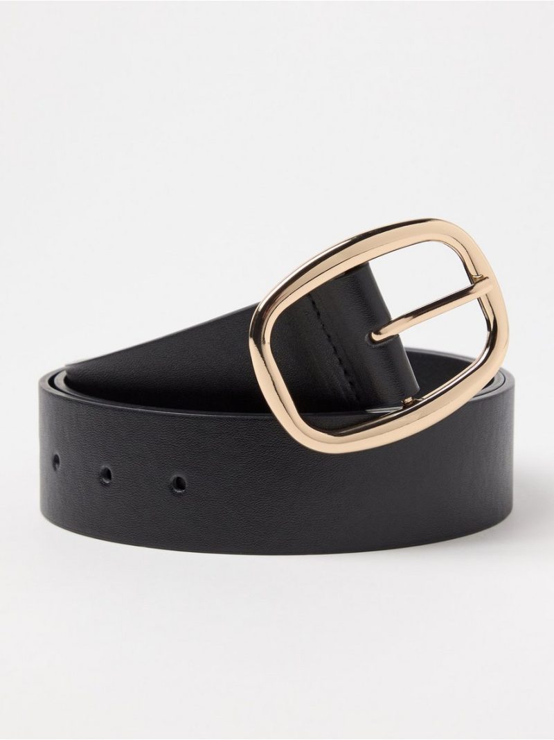 - Wide belt in imitation leather Wide belt in imitation leather - 3004472-80