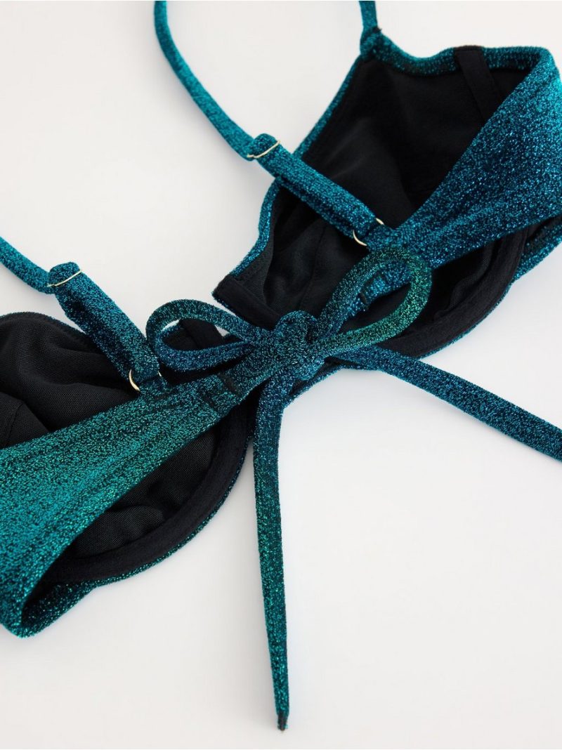 SENNA unpadded bikini bra with lurex - 3004500-8109