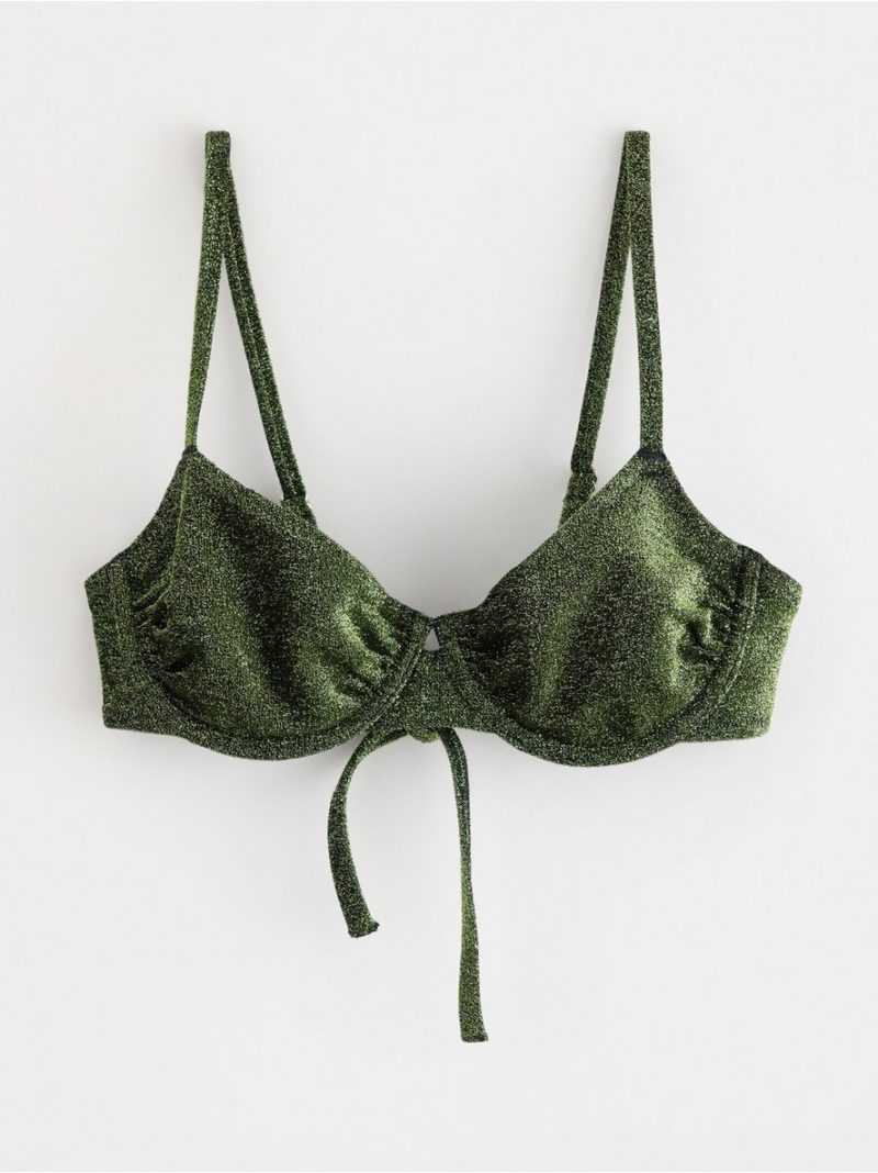 SENNA unpadded bikini bra with lurex - 3004500-8597