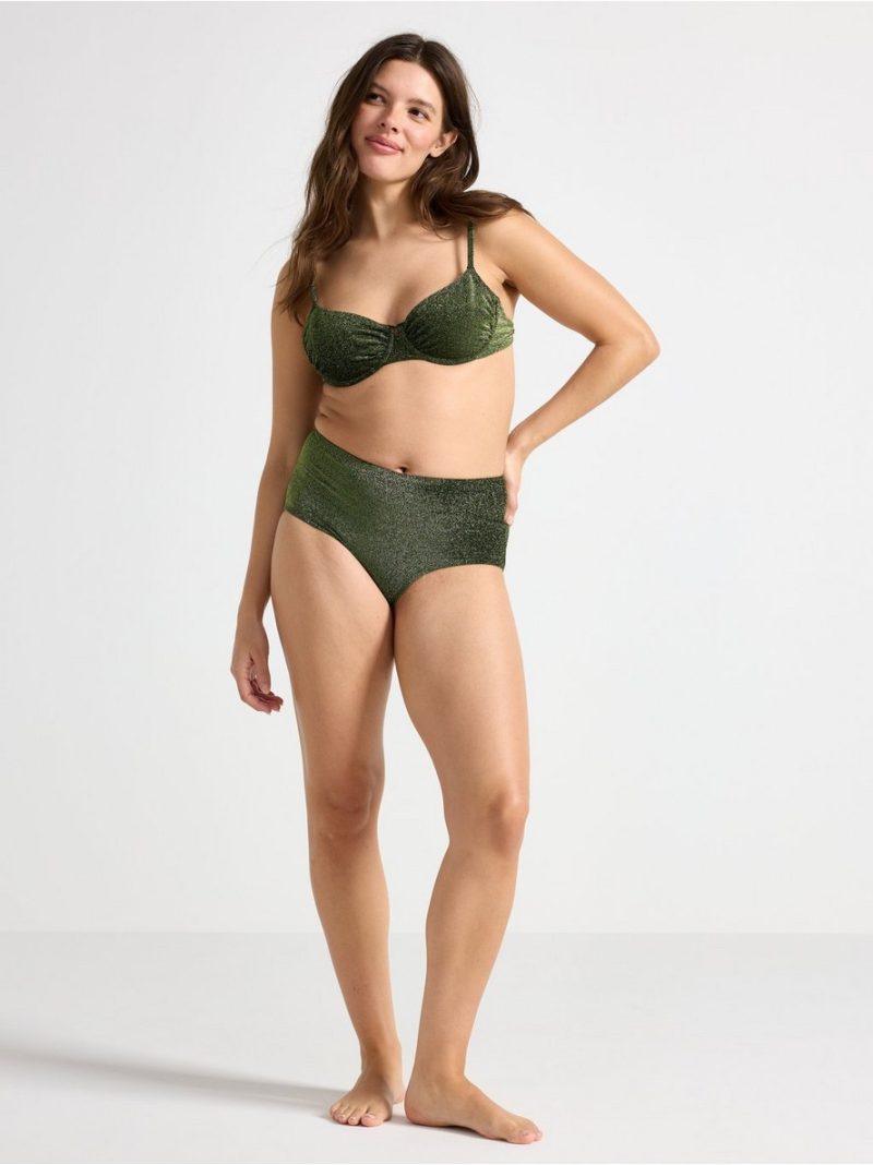 SENNA unpadded bikini bra with lurex - 3004500-8597