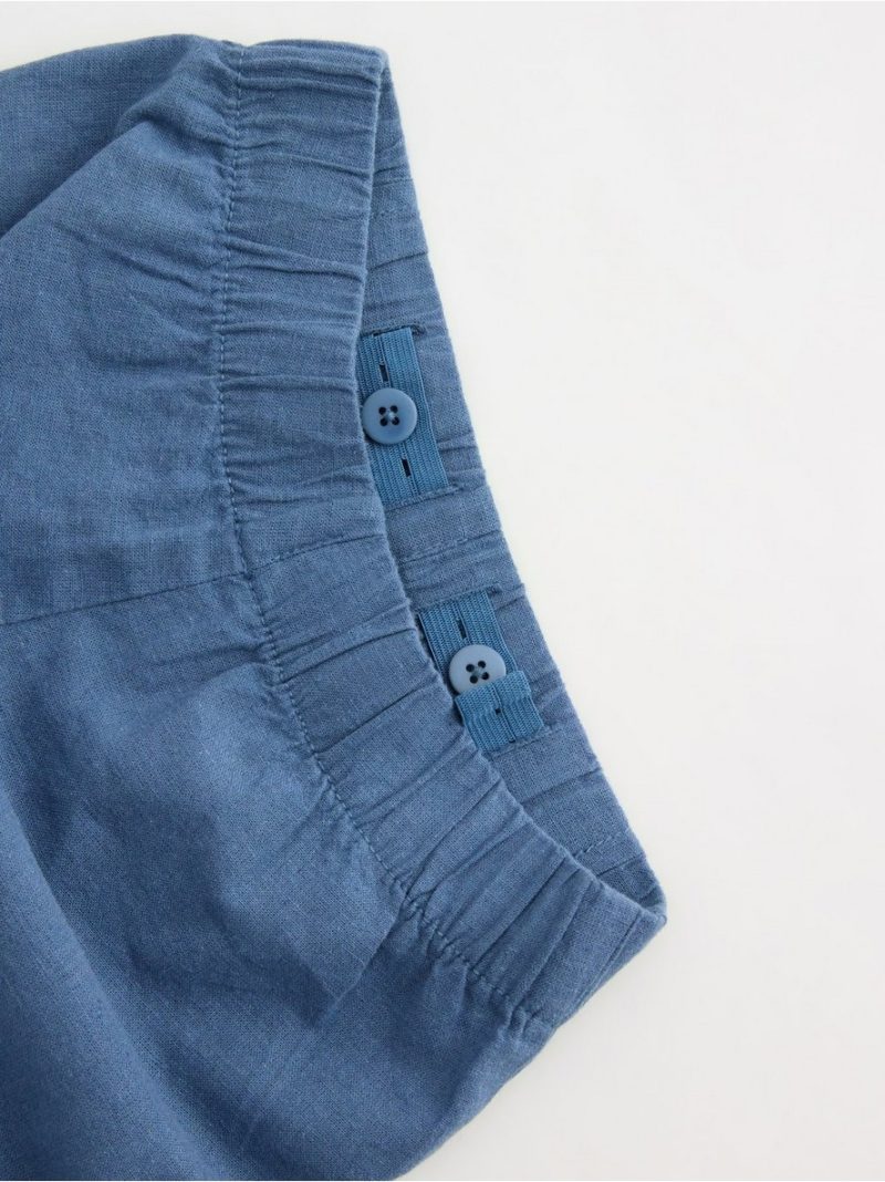 Trousers in linen blend - 3004572-9392