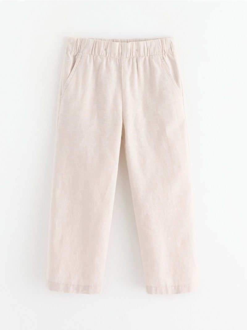Trousers in linen blend - 3004572-9928