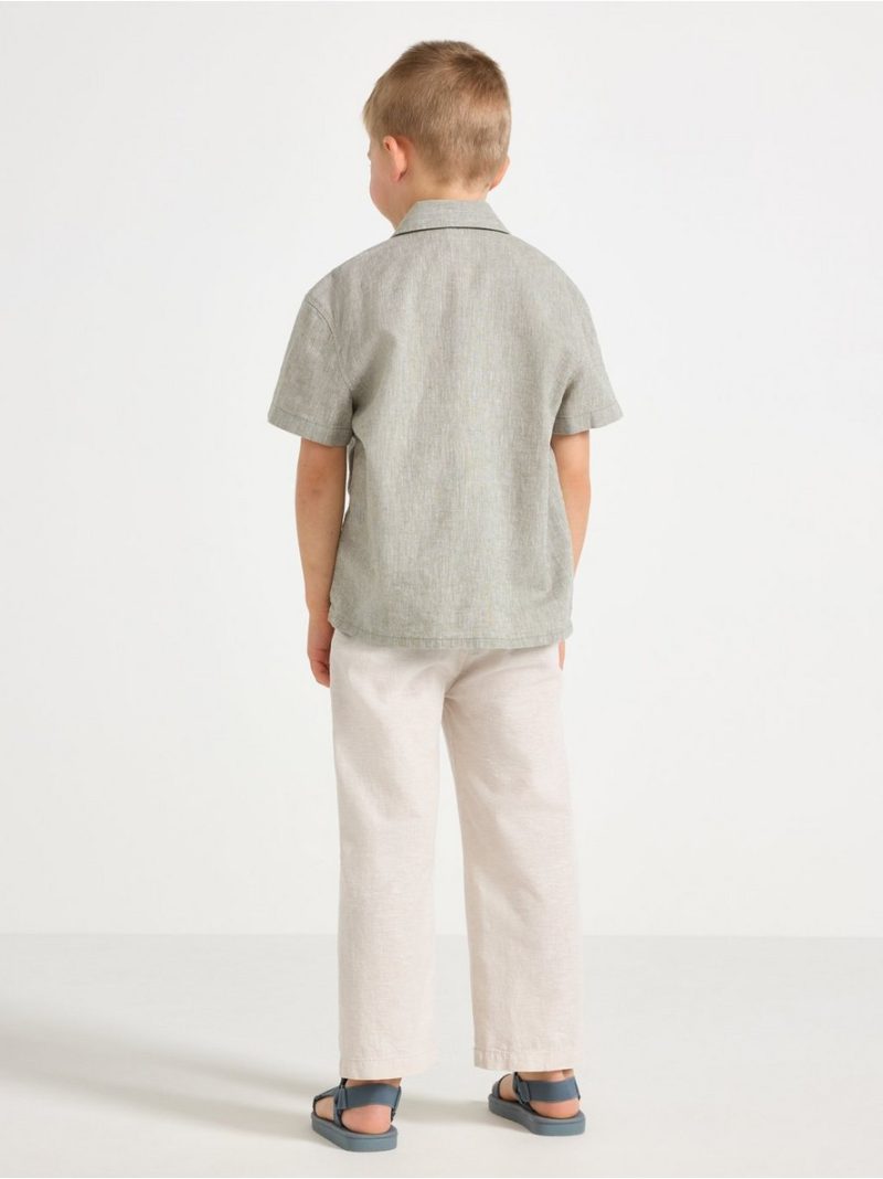 Trousers in linen blend - 3004572-9928