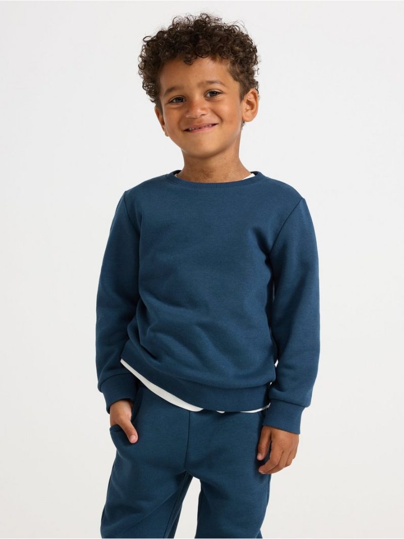 Sweatshirt with brushed inside - 3004577-2065