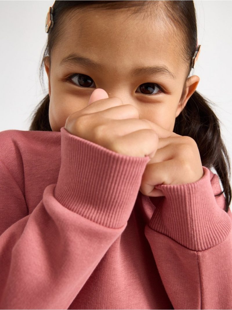 Sweatshirt with brushed inside - 3004577-3228