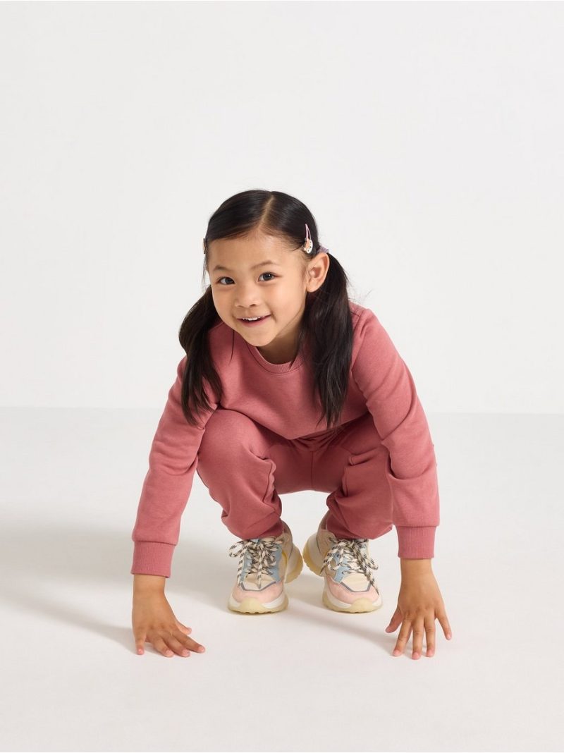 Sweatshirt with brushed inside - 3004577-3228