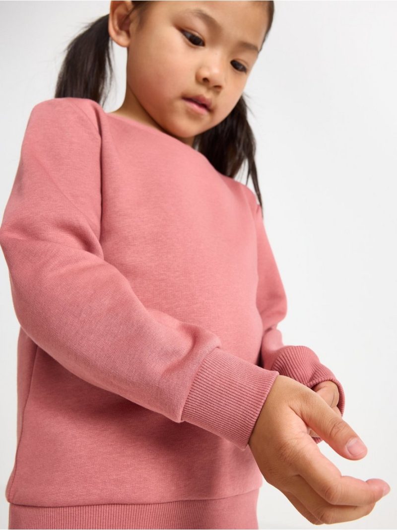 Sweatshirt with brushed inside - 3004577-3228