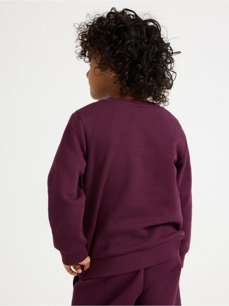 Sweatshirt with brushed inside - 3004577-7268