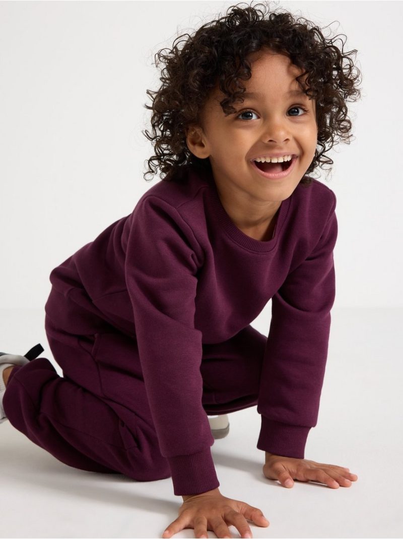 Sweatshirt with brushed inside - 3004577-7268