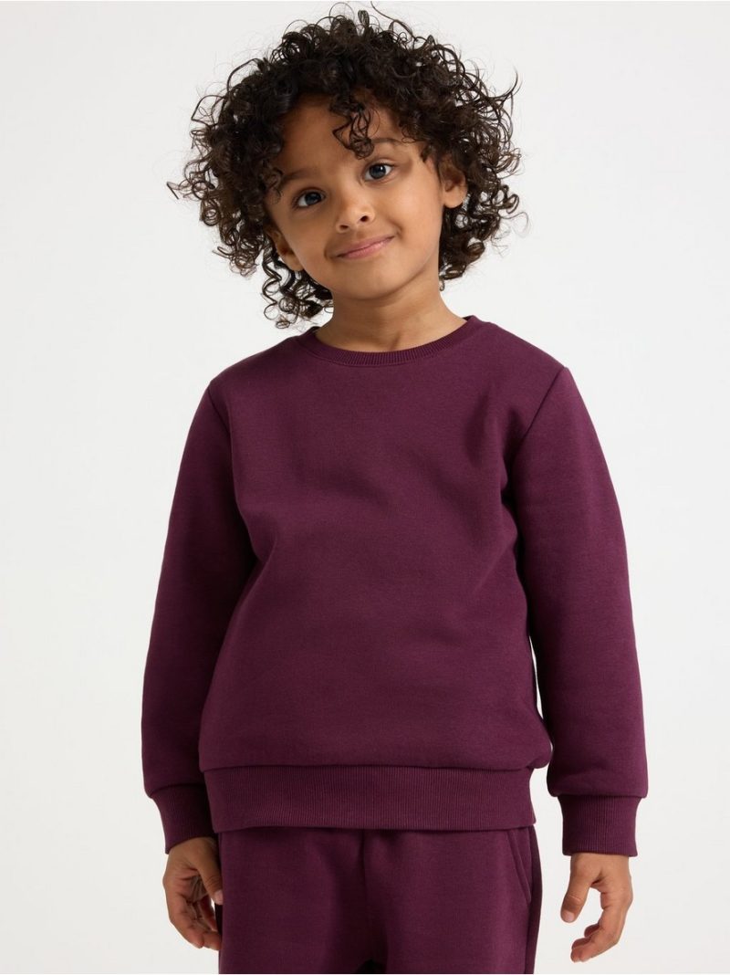 Sweatshirt with brushed inside - 3004577-7268