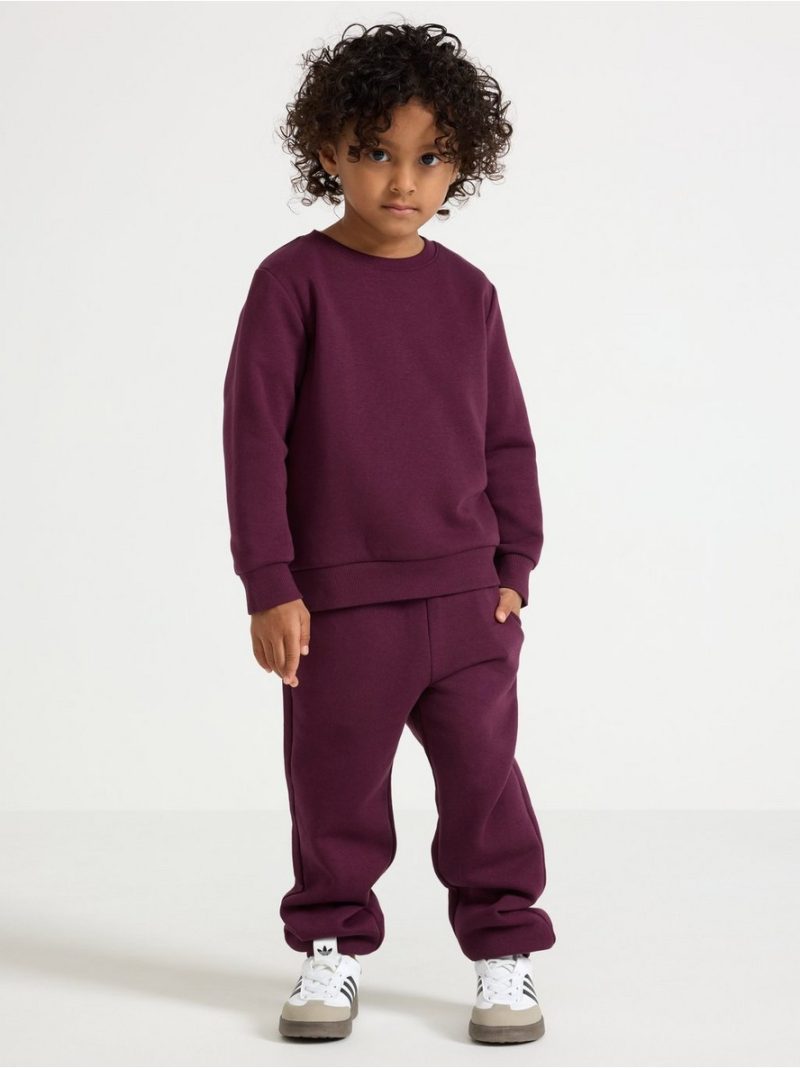 Sweatshirt with brushed inside - 3004577-7268