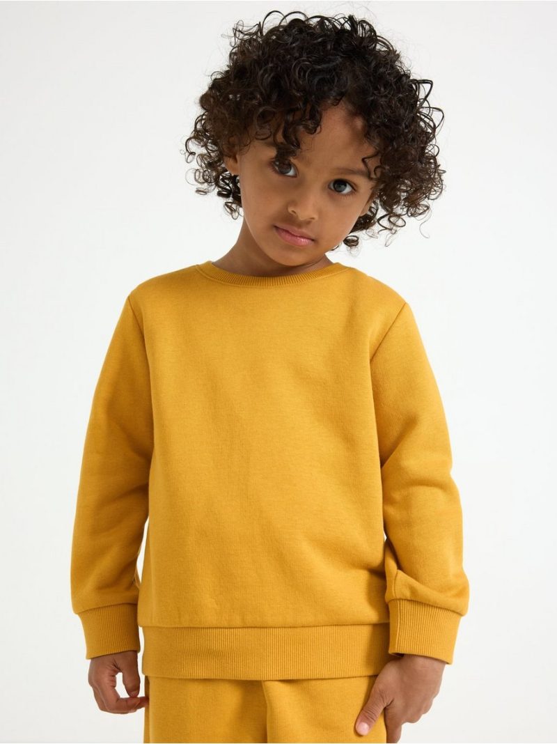 Sweatshirt with brushed inside - 3004577-9755