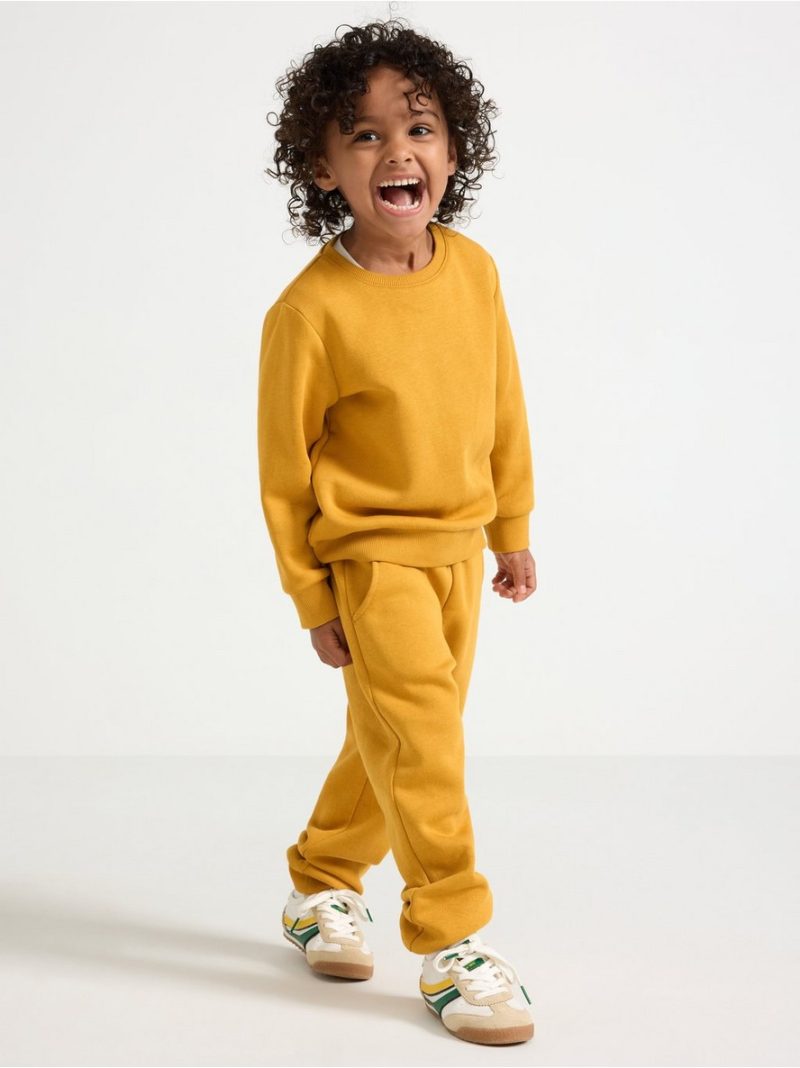 Sweatshirt with brushed inside - 3004577-9755