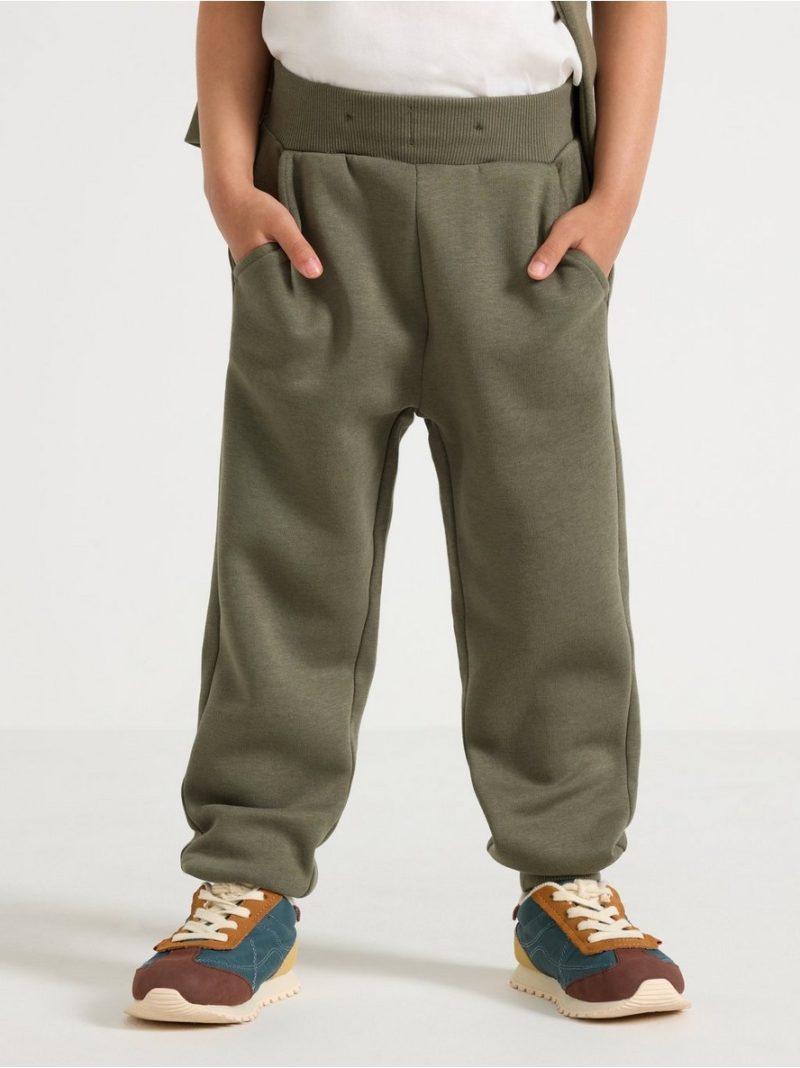 Joggers with brushed inside - 3004578-6876