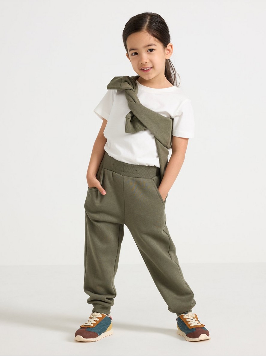 Joggers with brushed inside - 3004578-6876