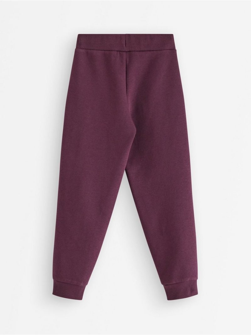 Joggers with brushed inside - 3004578-7268