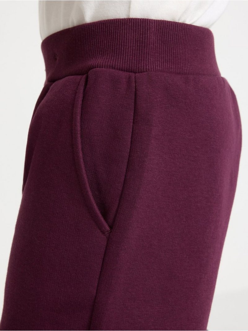 Joggers with brushed inside - 3004578-7268