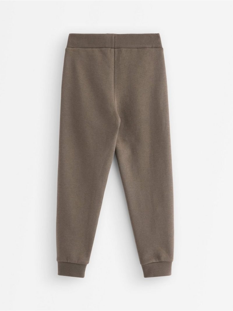 Joggers with brushed inside - 3004578-8176