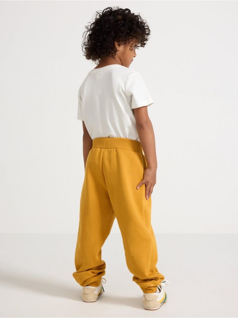 Joggers with brushed inside - 3004578-9755
