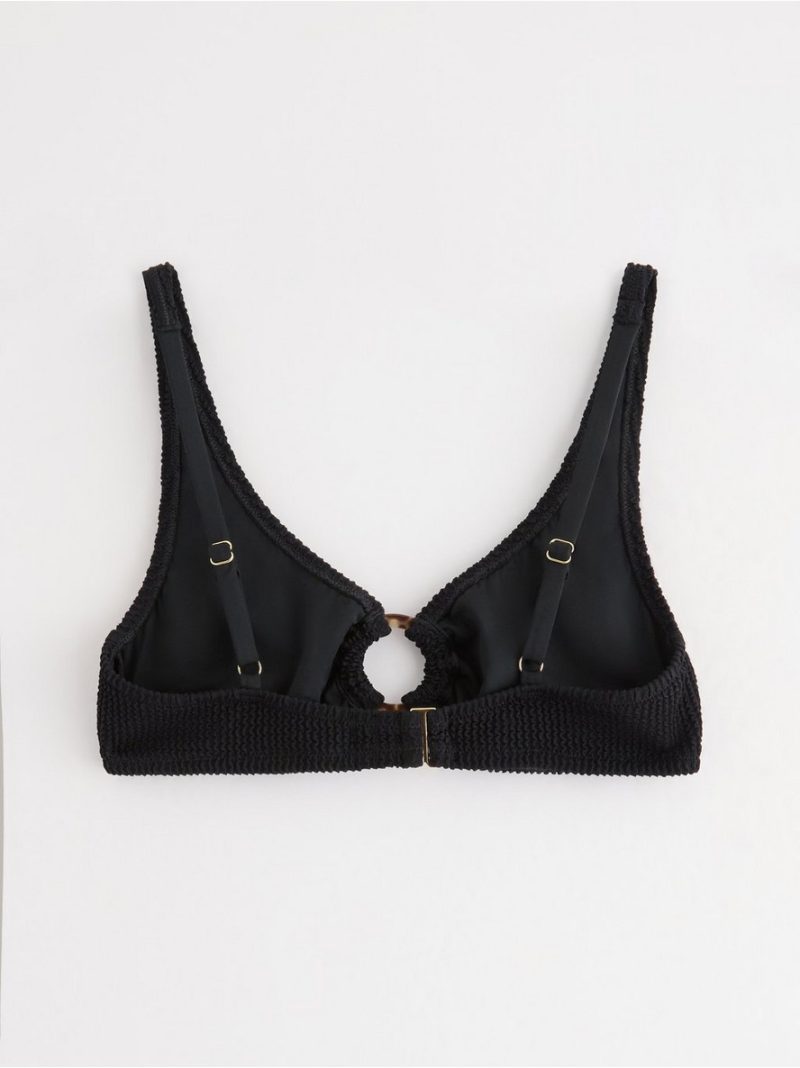 Crinkled bikini top - 3004702-80