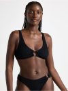 Crinkled bikini top - 3004702-80