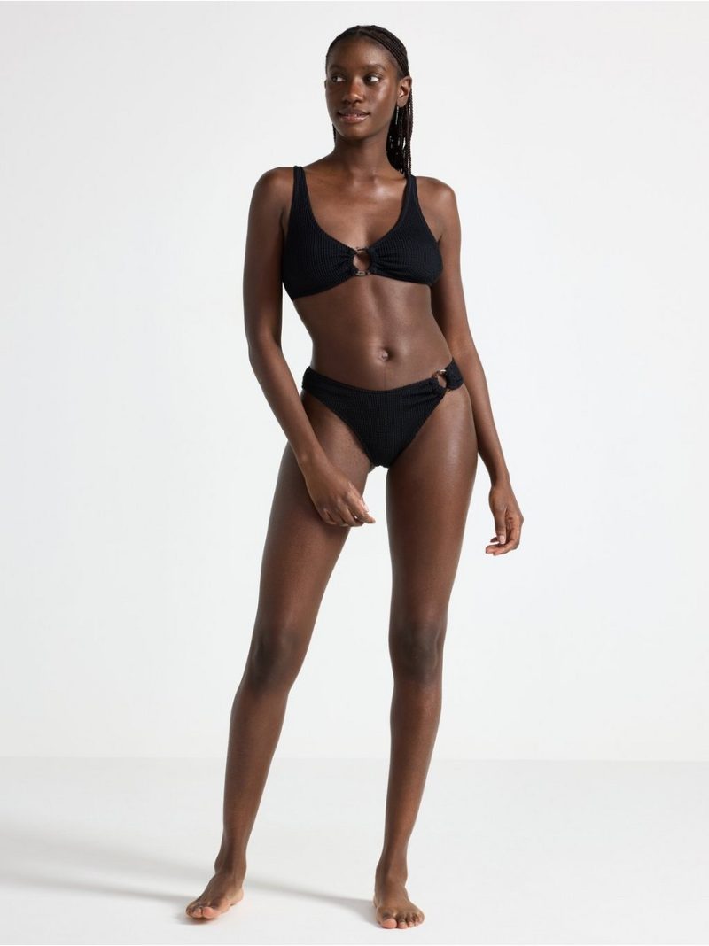 Crinkled bikini top - 3004702-80