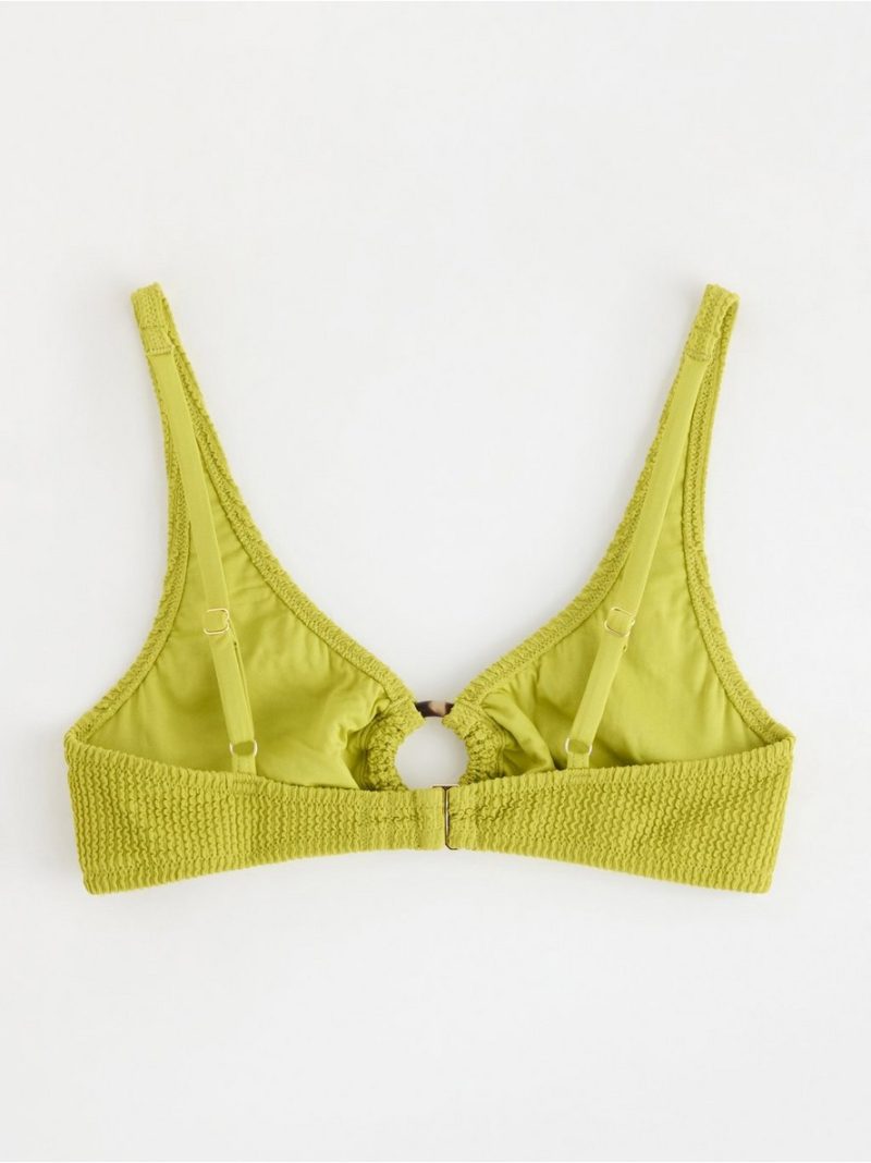 Crinkled bikini top - 3004702-8477