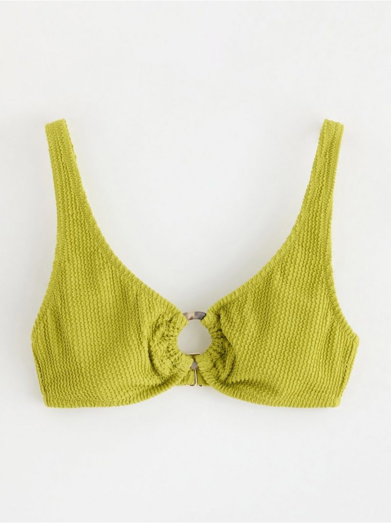 Crinkled bikini top - 3004702-8477