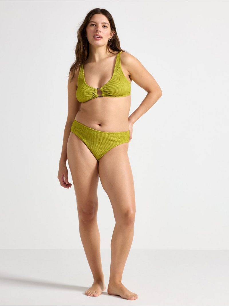 Crinkled bikini top - 3004702-8477