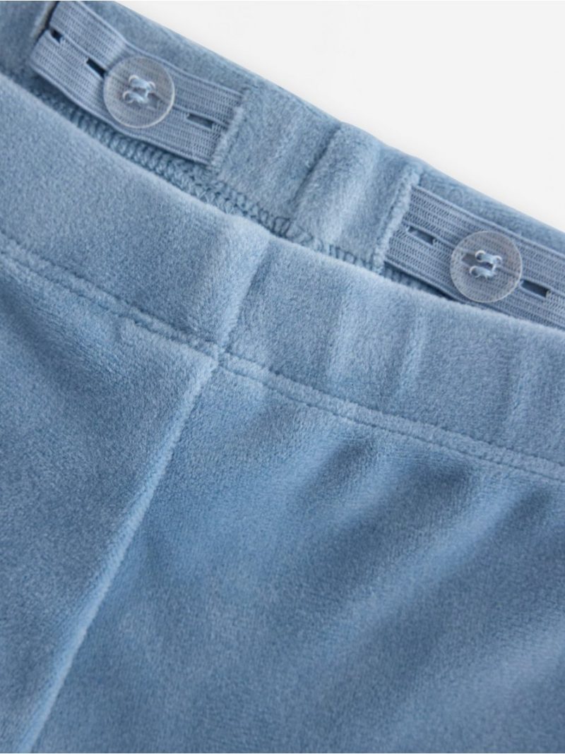 Flared leggings in velour - 3004735-8174