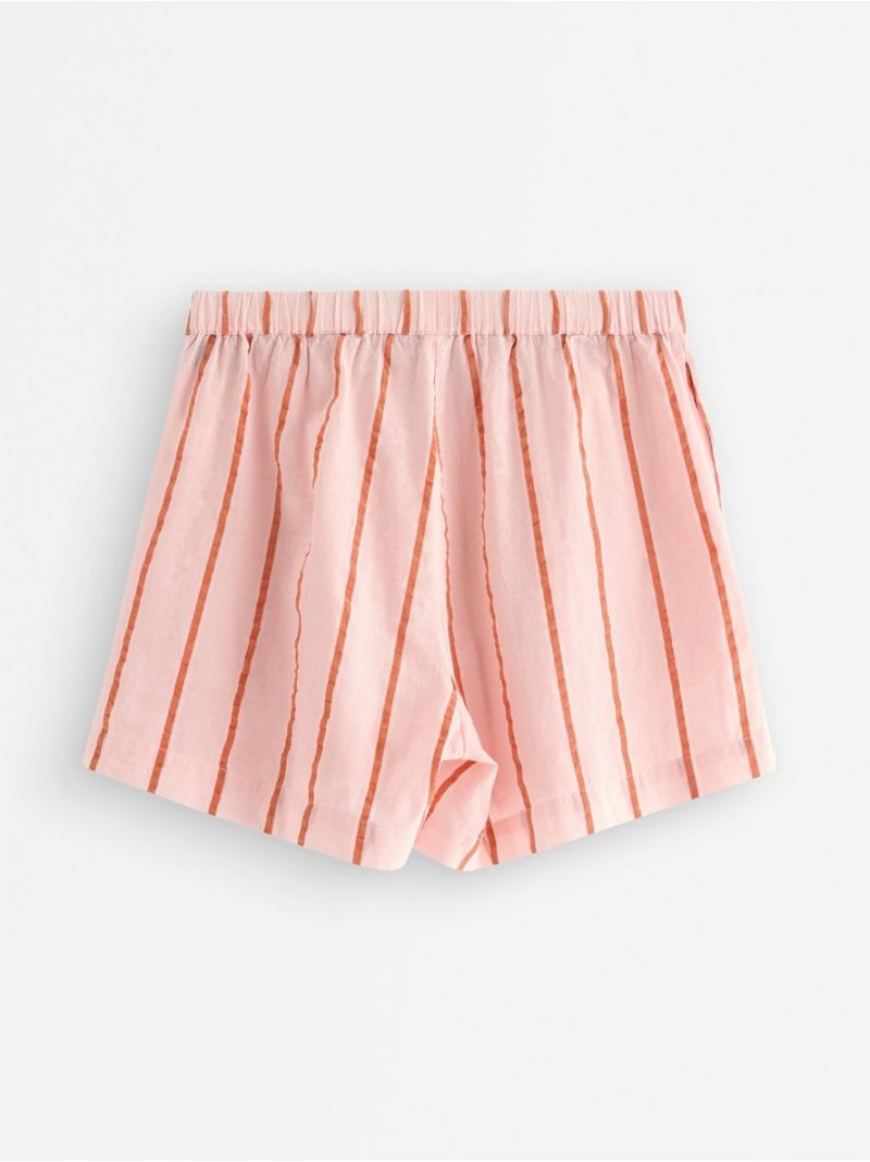 Pyjama shorts in seersucker - 3004950-7723